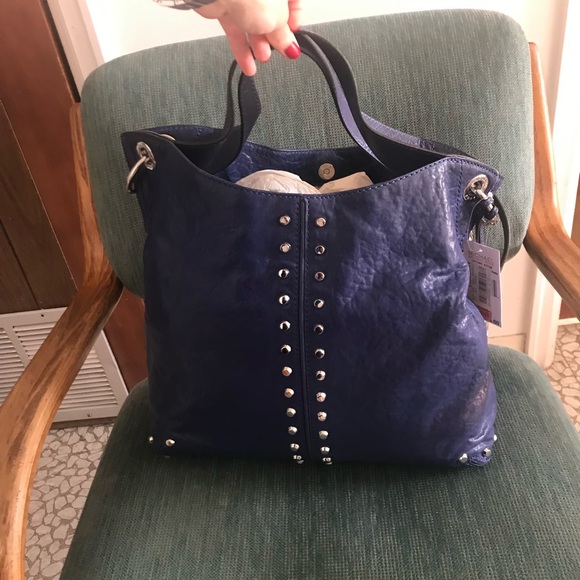 NWT Michael Kors Cobalt Purse - Picture 4 of 10